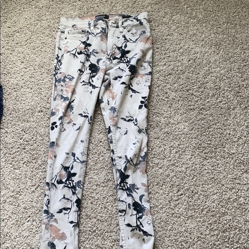 Urban outfitters floral Jean